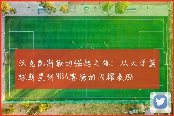 沃克凯斯勒的崛起之路：从大学篮球新星到NBA赛场的闪耀表现